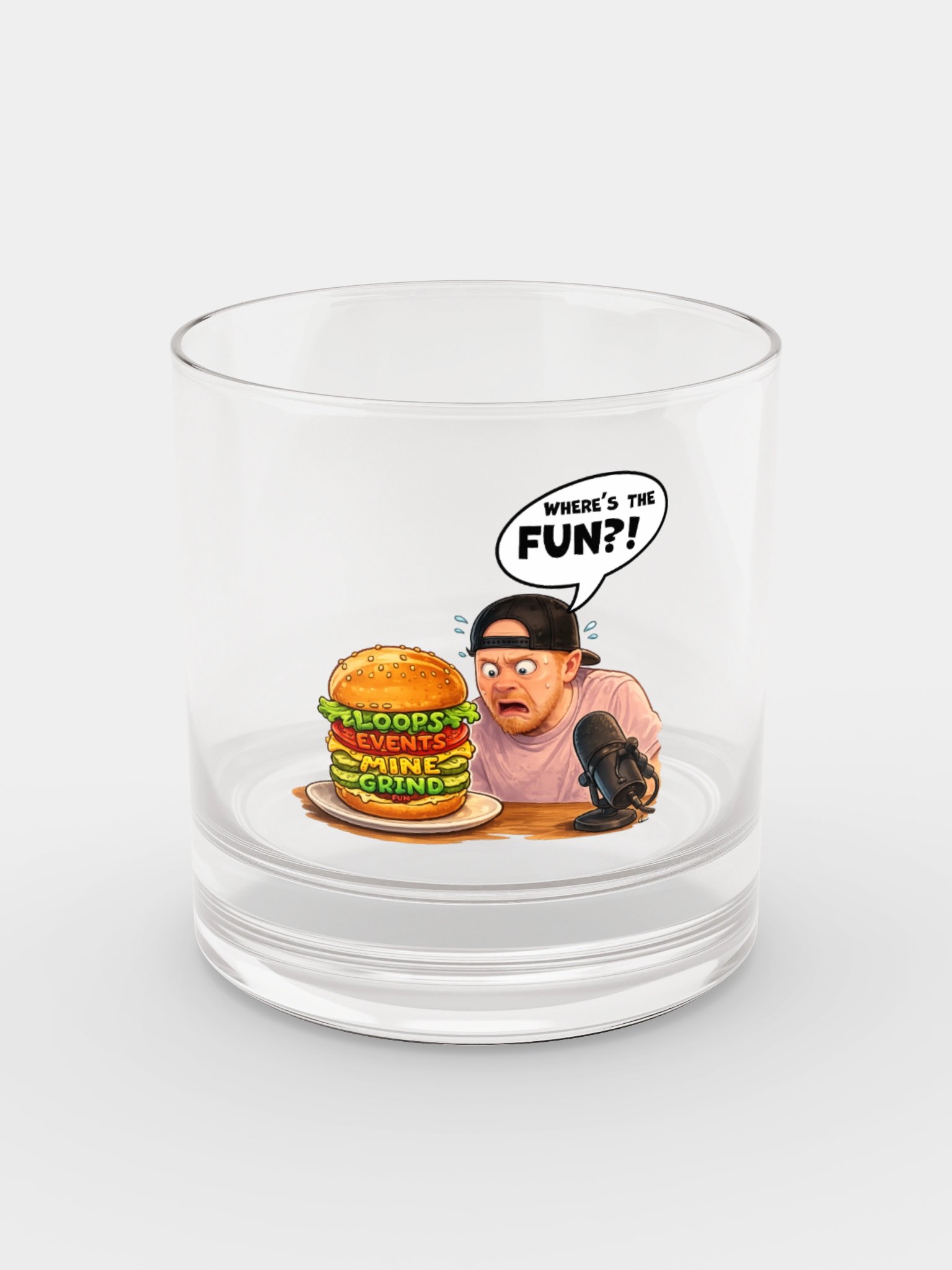 Where's the fun? - Whiskey glass! product image (4)