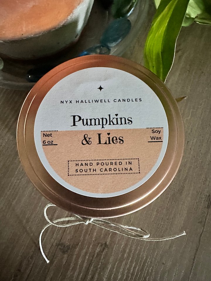 🎃 Pumpkins & Lies Cozy Candle product image (1)