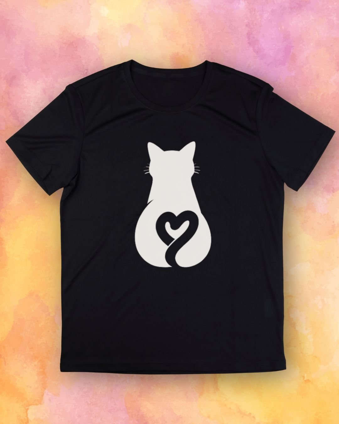 Heart Tail Cat T-Shirt product image (1)