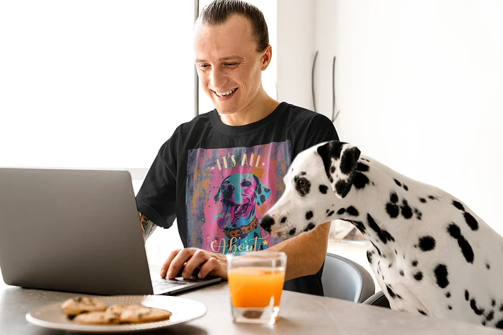 It's All About Dalmatian Regular Fit T-shirt product image (1)