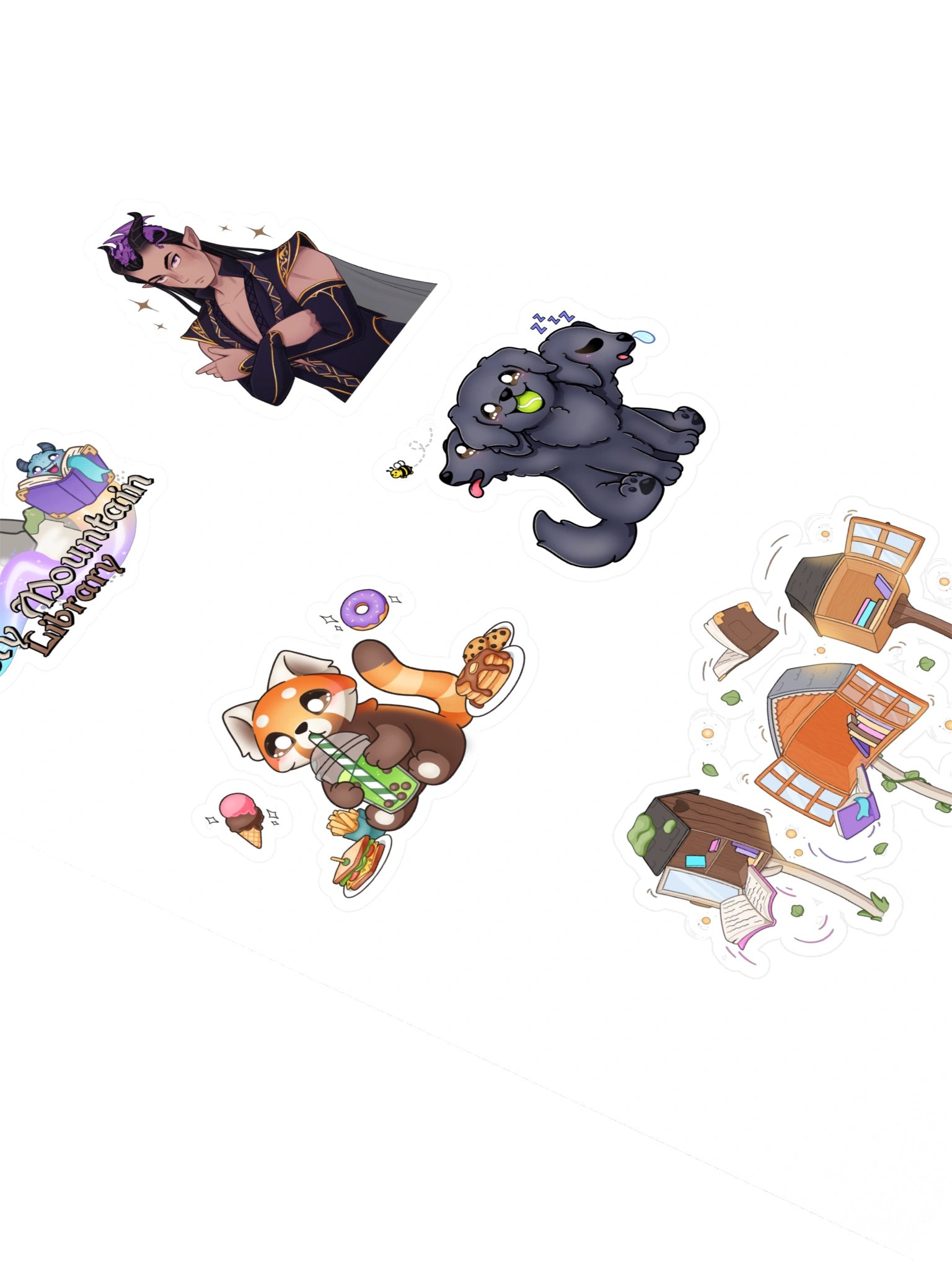 Legends and Librarians Sticker Sheet 2 product image (2)