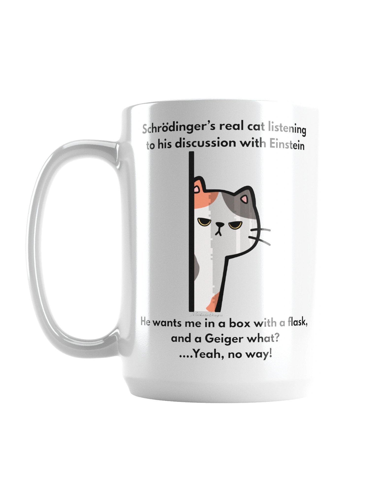 Physics Themed Cat Mug product image (1)