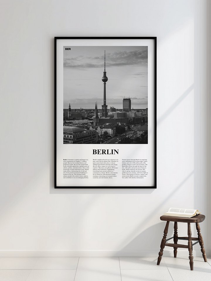 Berlin 01 Newspaper Poster product image (2)