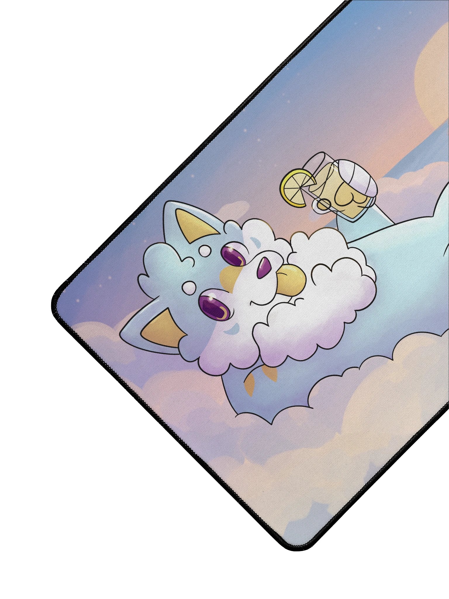 Blue Lemonade Desk Mat product image (3)