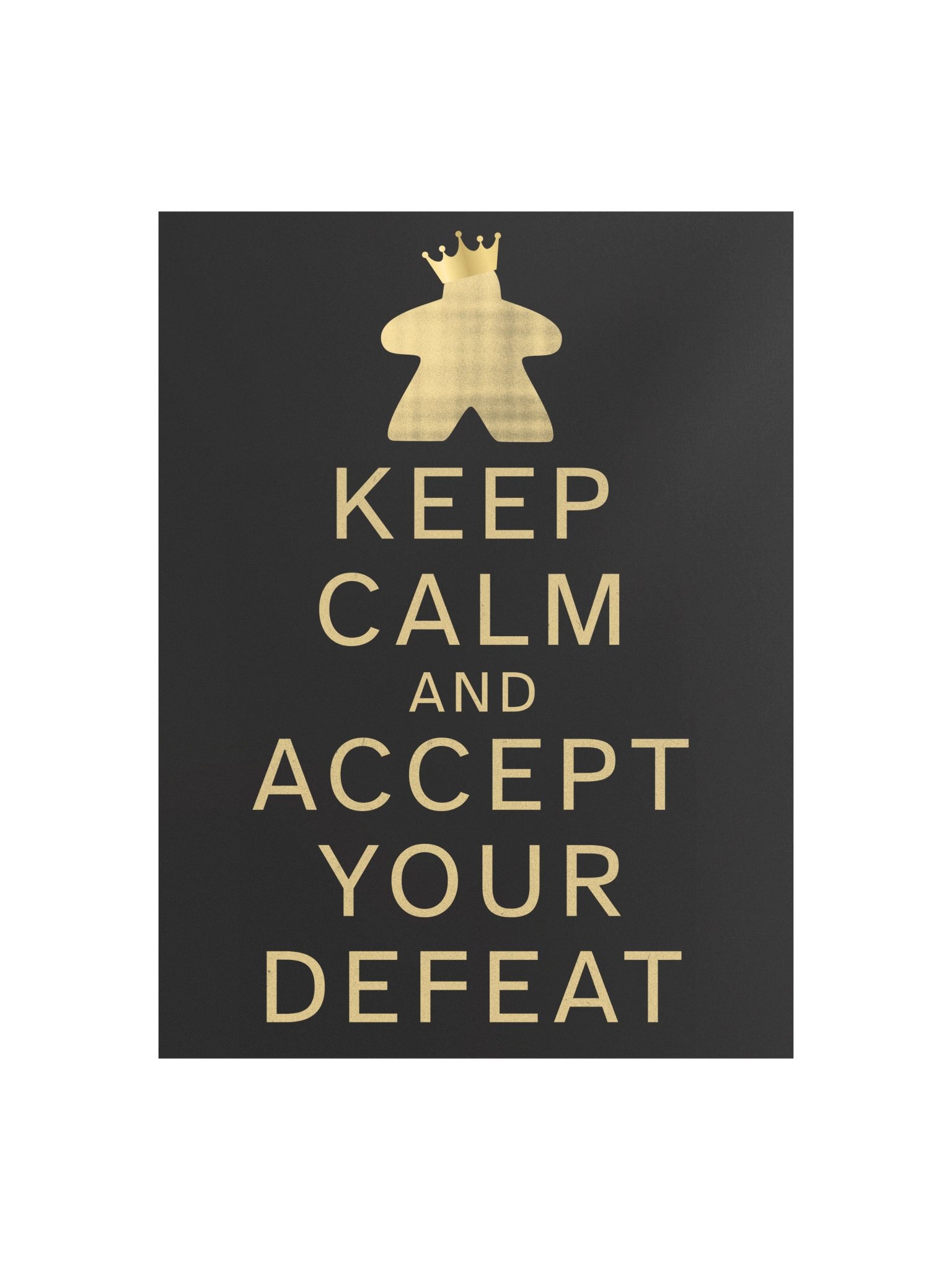 Keep Calm Board Game Room Poster - UNFRAMED product image (1)