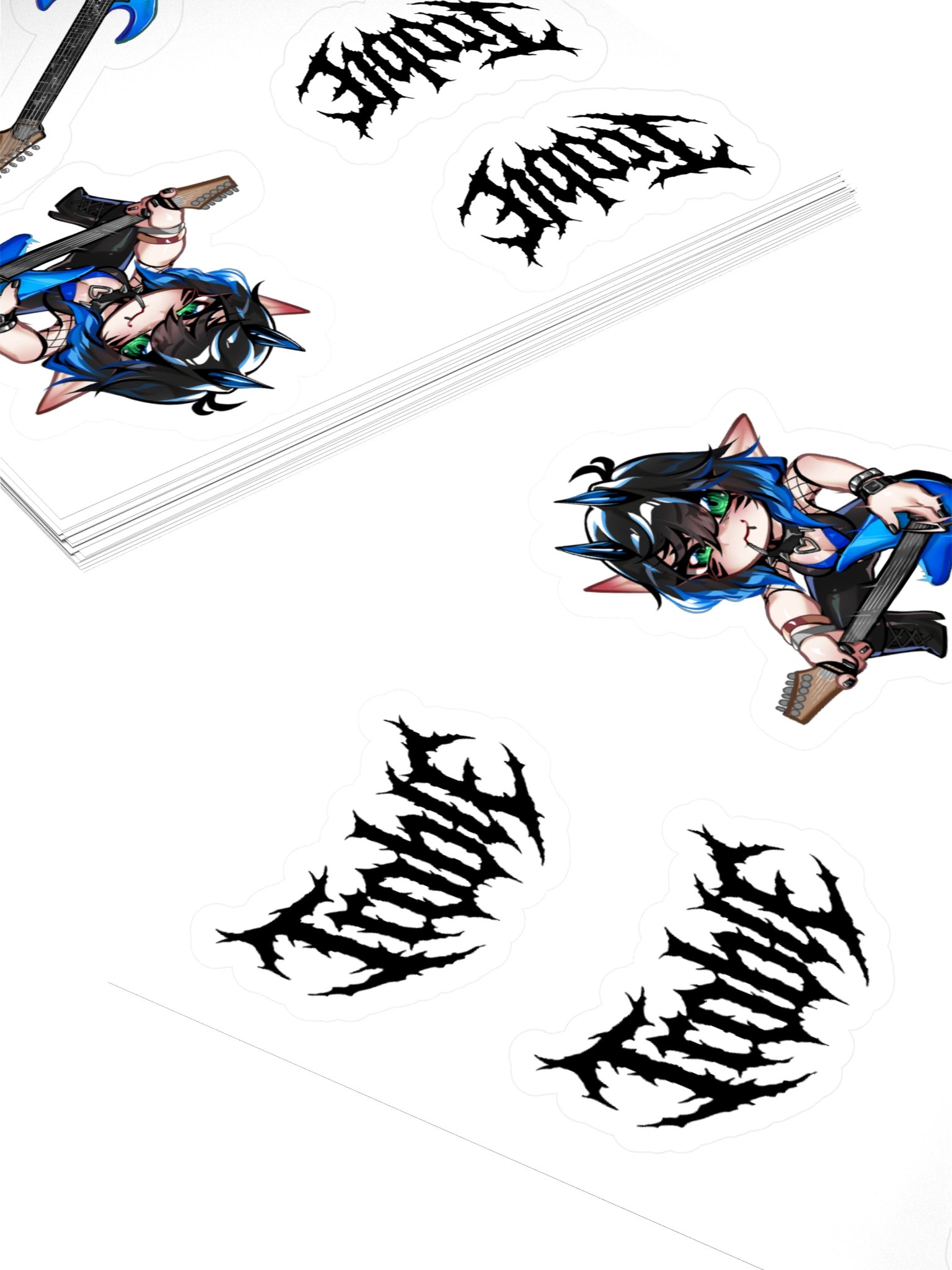 Troble Concert Kiss-Cut Stickers product image (4)