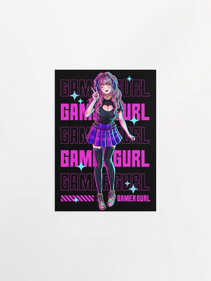 ANIME GAMER GURL POSTER! product image (1)