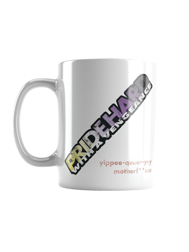 Non-binary "Pride Hard" Mug product image (1)