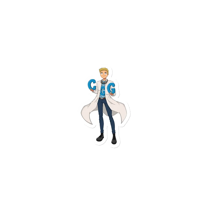 LukeCGG Die-Cut Magnet product image (1)