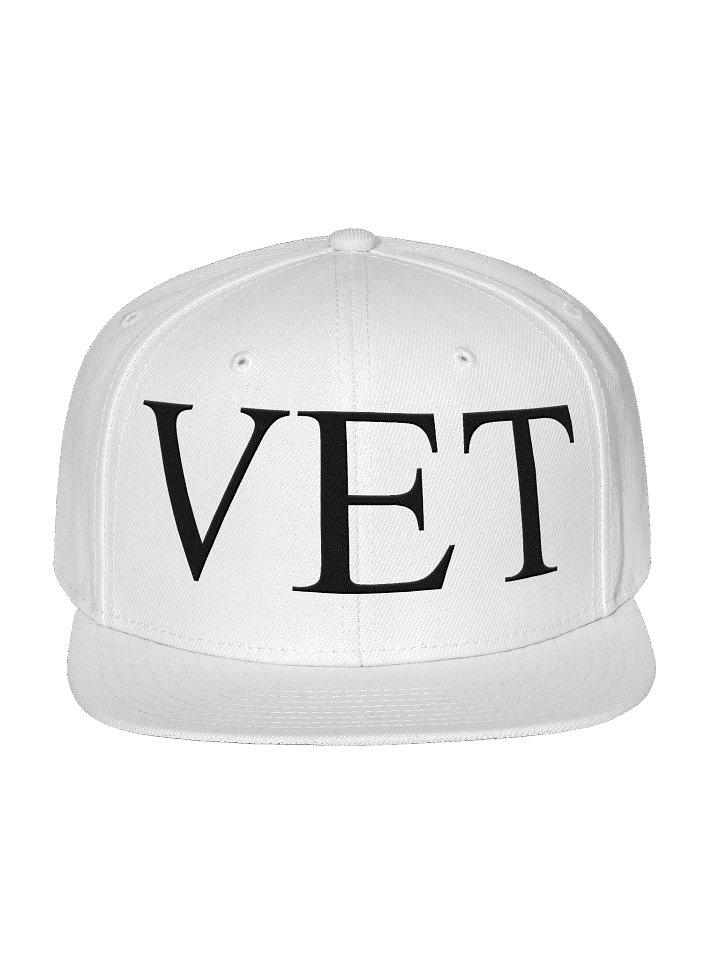 Flat-Brim Classic VET Hat product image (1)
