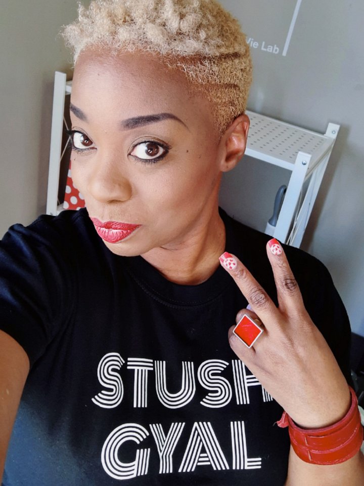 Stush Gyal T-Shirt BK product image (2)