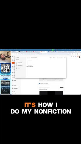 How I write nonfiction