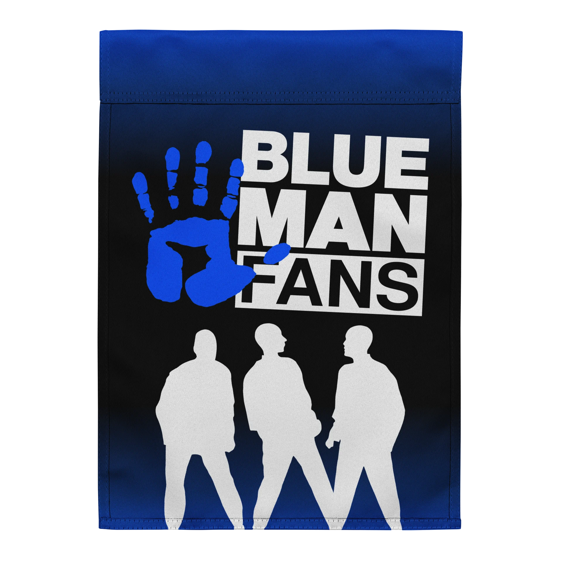 Blue Man Fans Yard Flag product image (2)