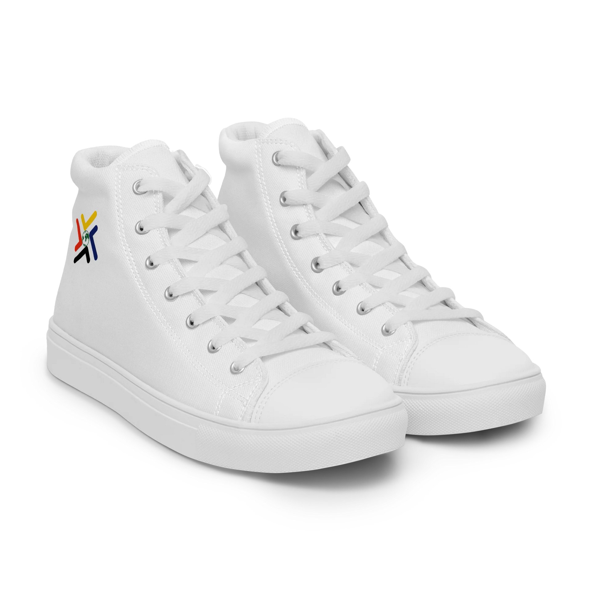 Inspire.Educate.Empower. Women's High Top Canvas Shoes product image (9)