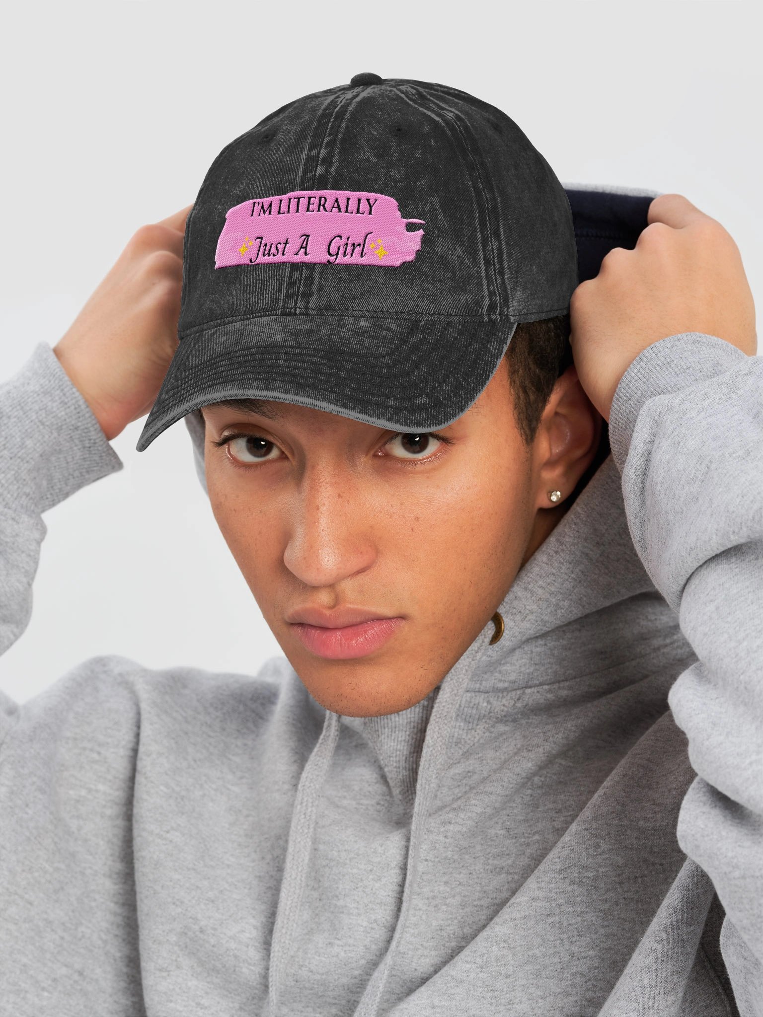 Literally Just A Girl Hat product image (6)