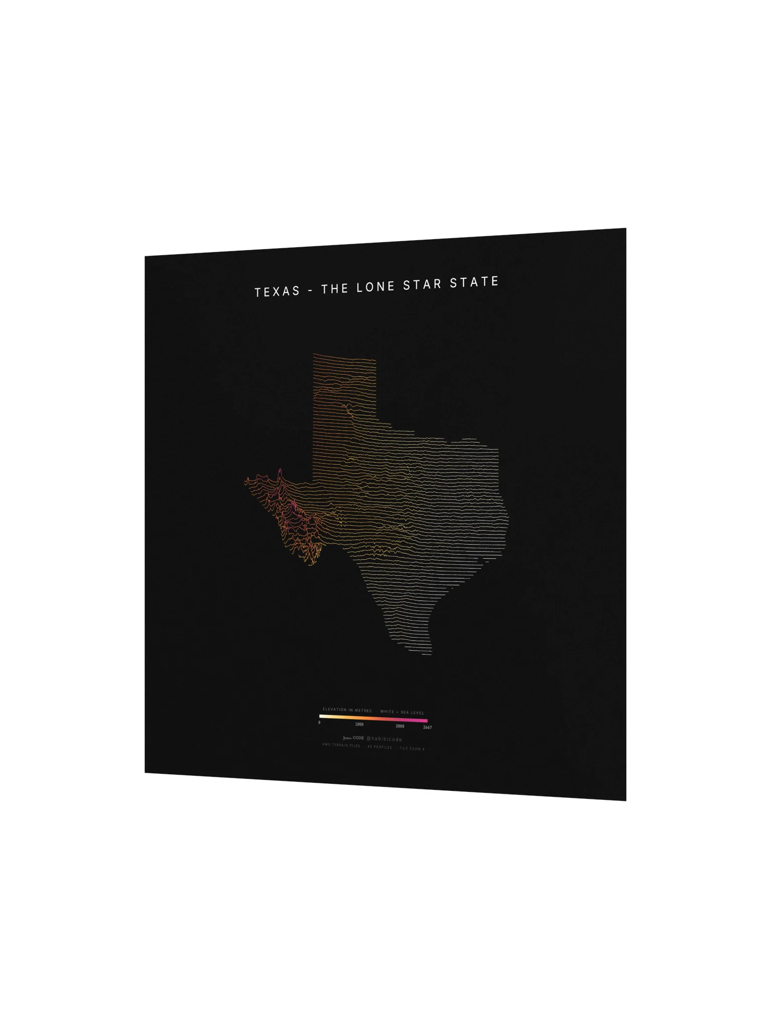 Ridgeline Poster - Texas product image (2)