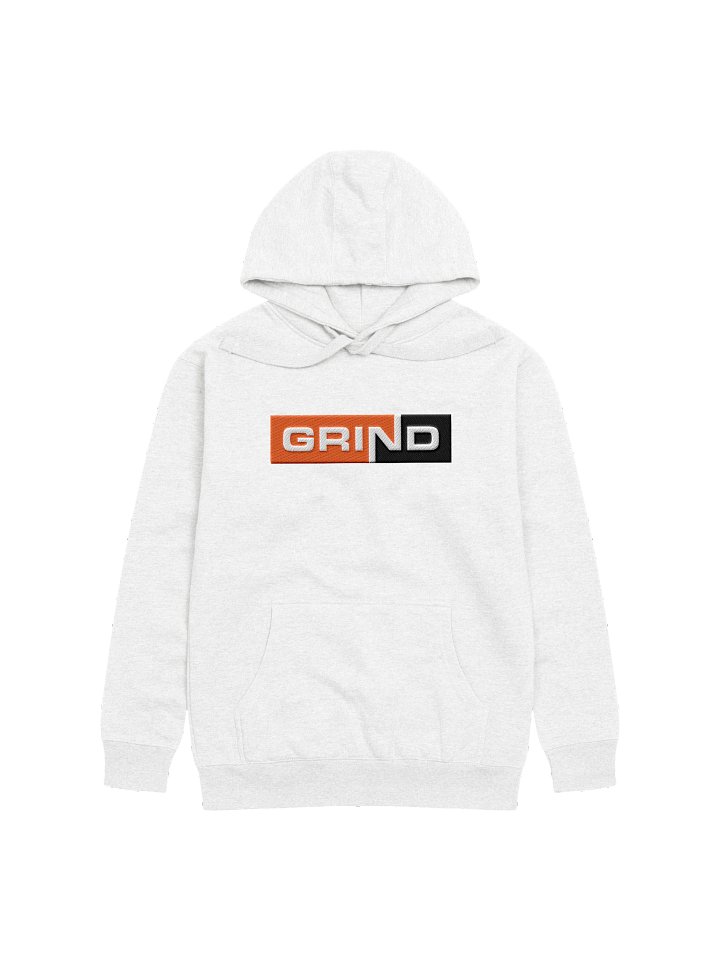 GRIND embroidered Split Color Unisex Premium Hoodie product image (1)