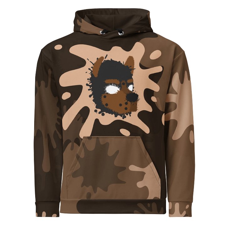 Chaos Splatter Hoodie - Brown product image (1)