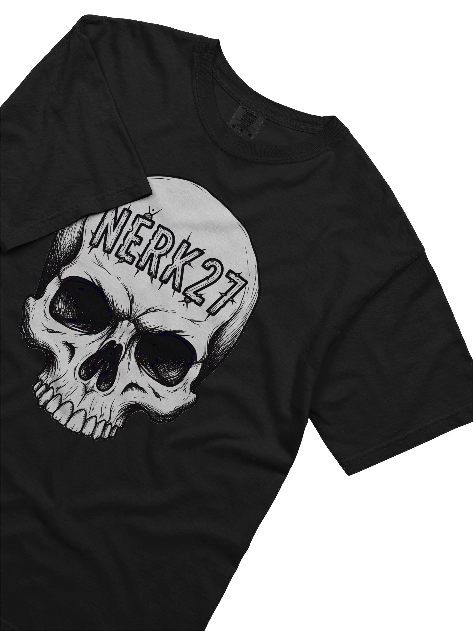 NERK27 Skull Illustration Heavyweight Tee product image (60)