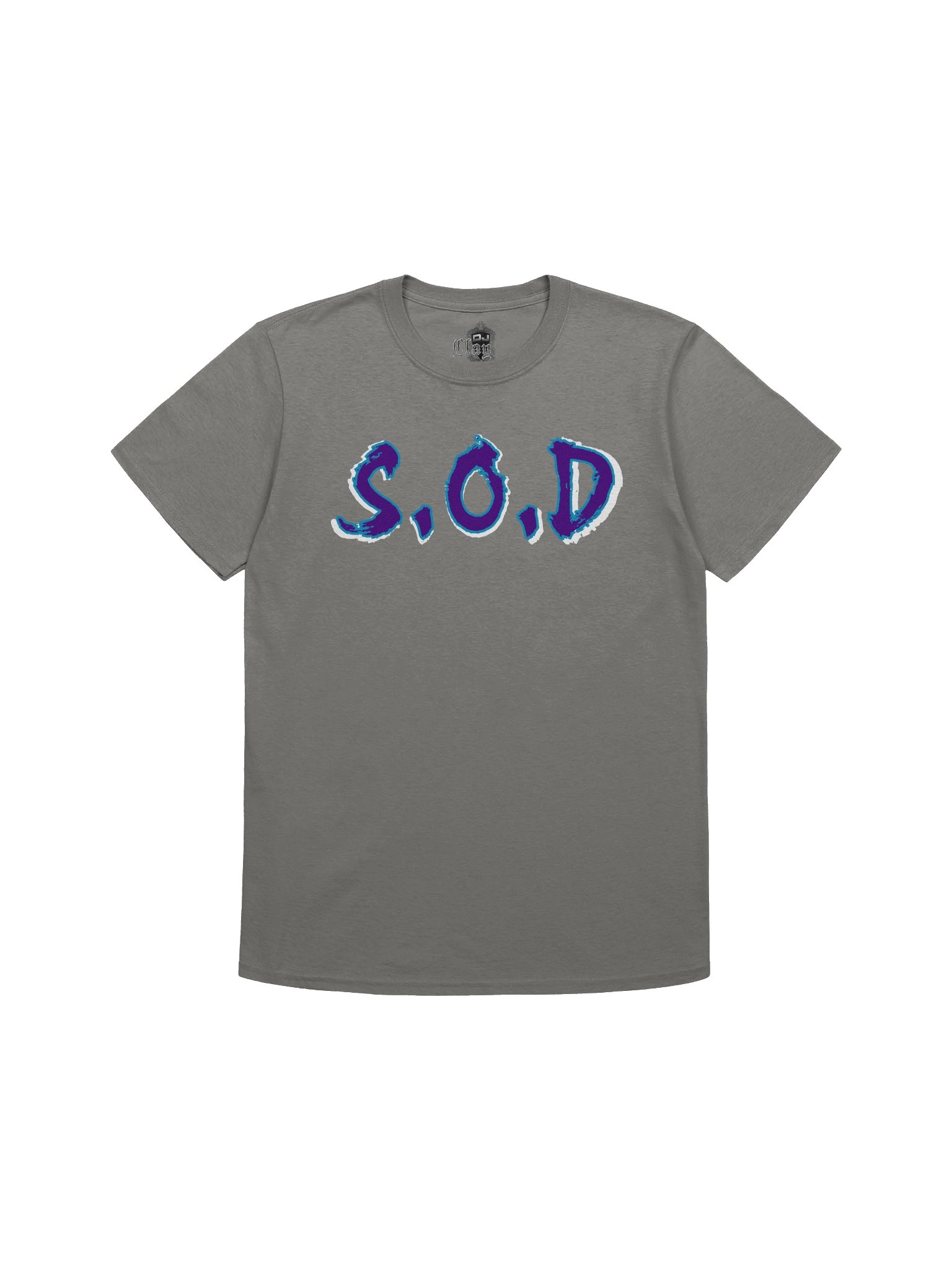 S.O.D TEE (CHARCOAL) product image (1)