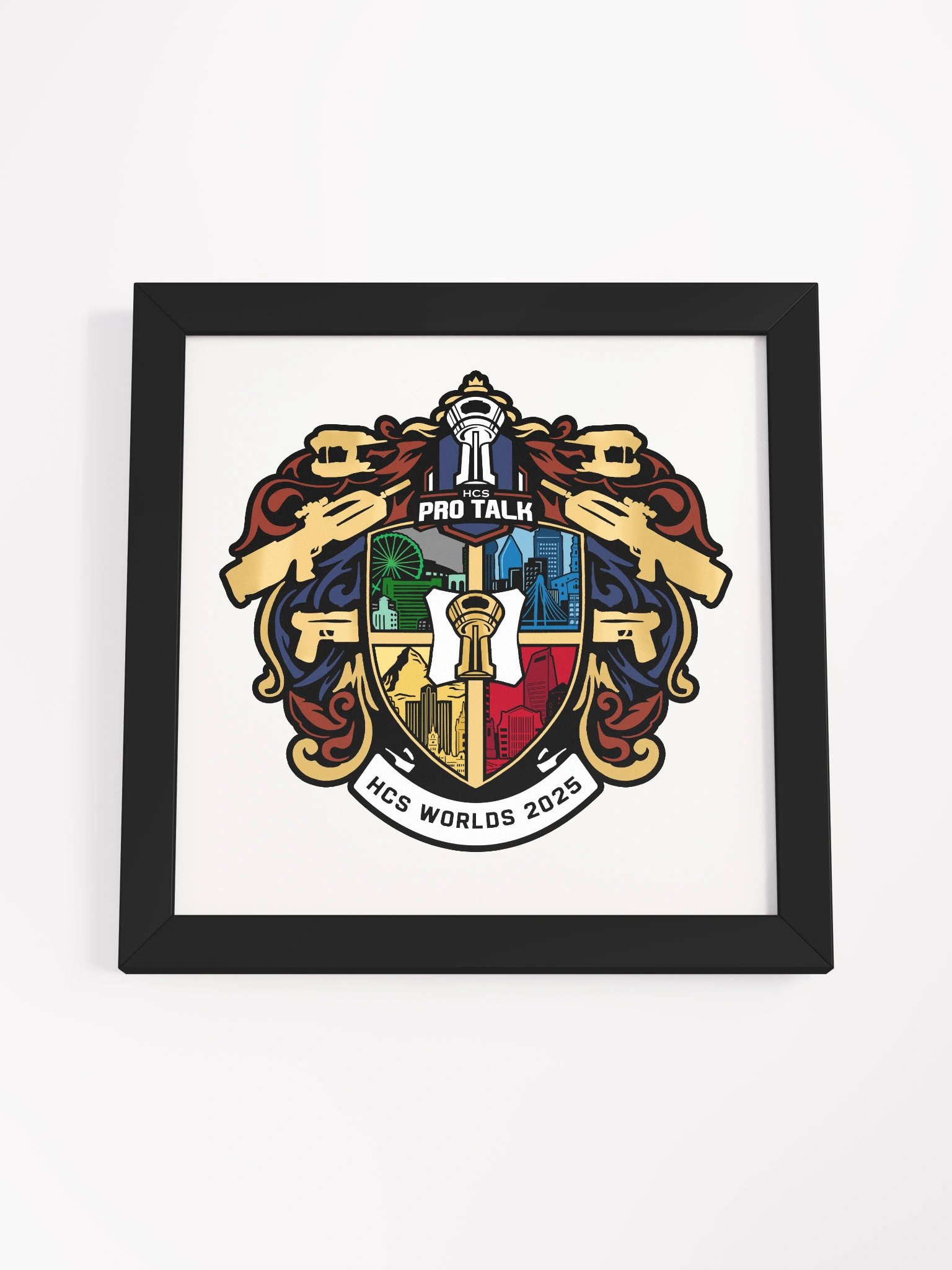 HPT x Worlds Framed Print product image (12)