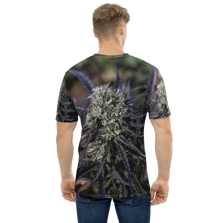 Royal Purple Cultivated Print All Over Crew Neck product image (1)