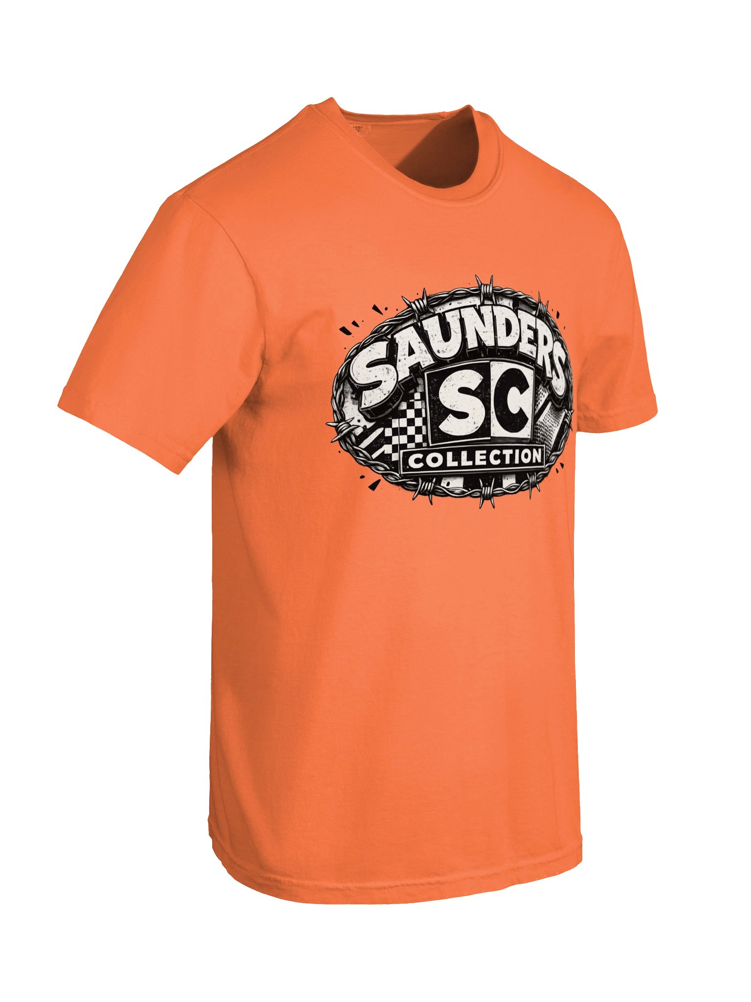 Saunders SC Barbed Wire Logo Tee product image (62)