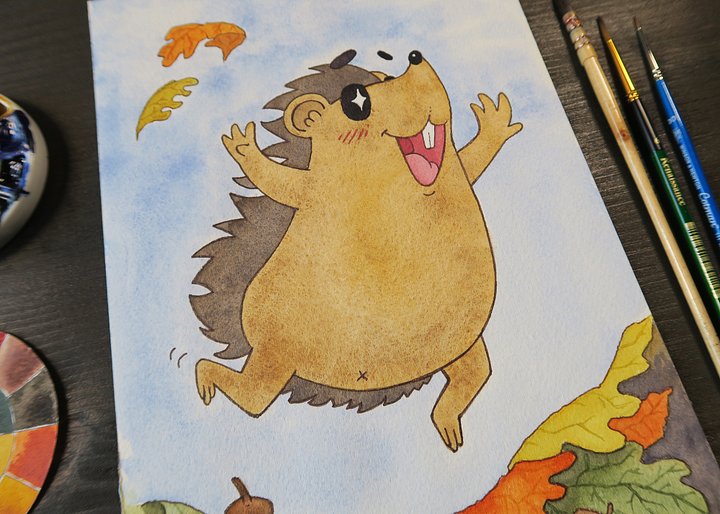 original artwork : harold hedgie product image (2)