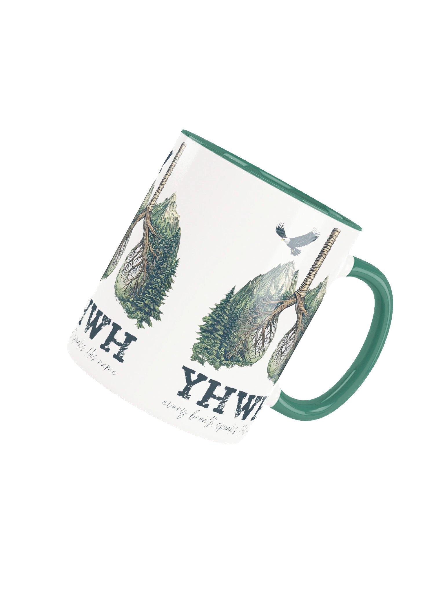 YHWH Green Mug product image (7)