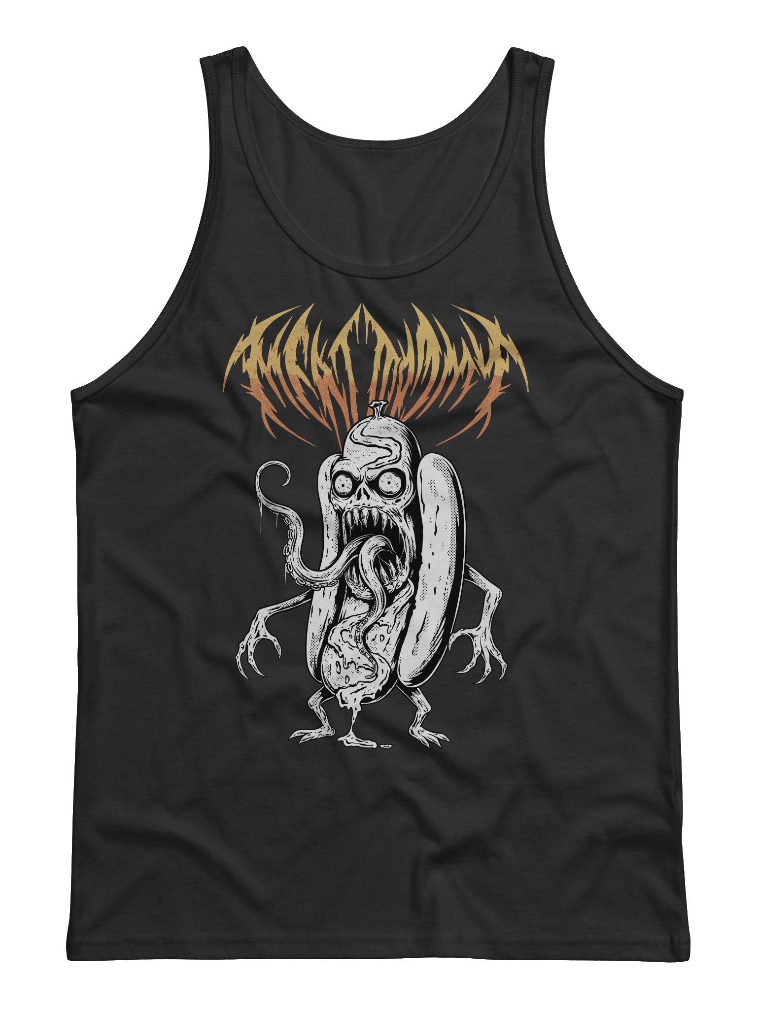 Metal Monster Dog Men's Muscle Tank product image (2)