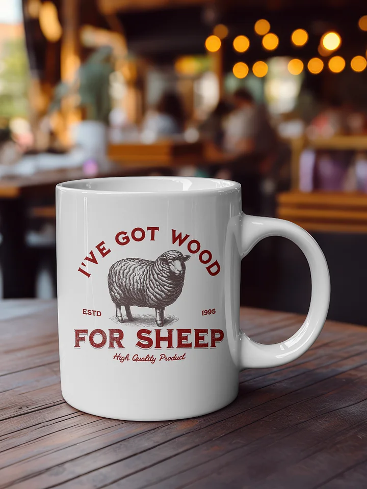 Wood For Sheep - Catan Meme Mug product image (2)