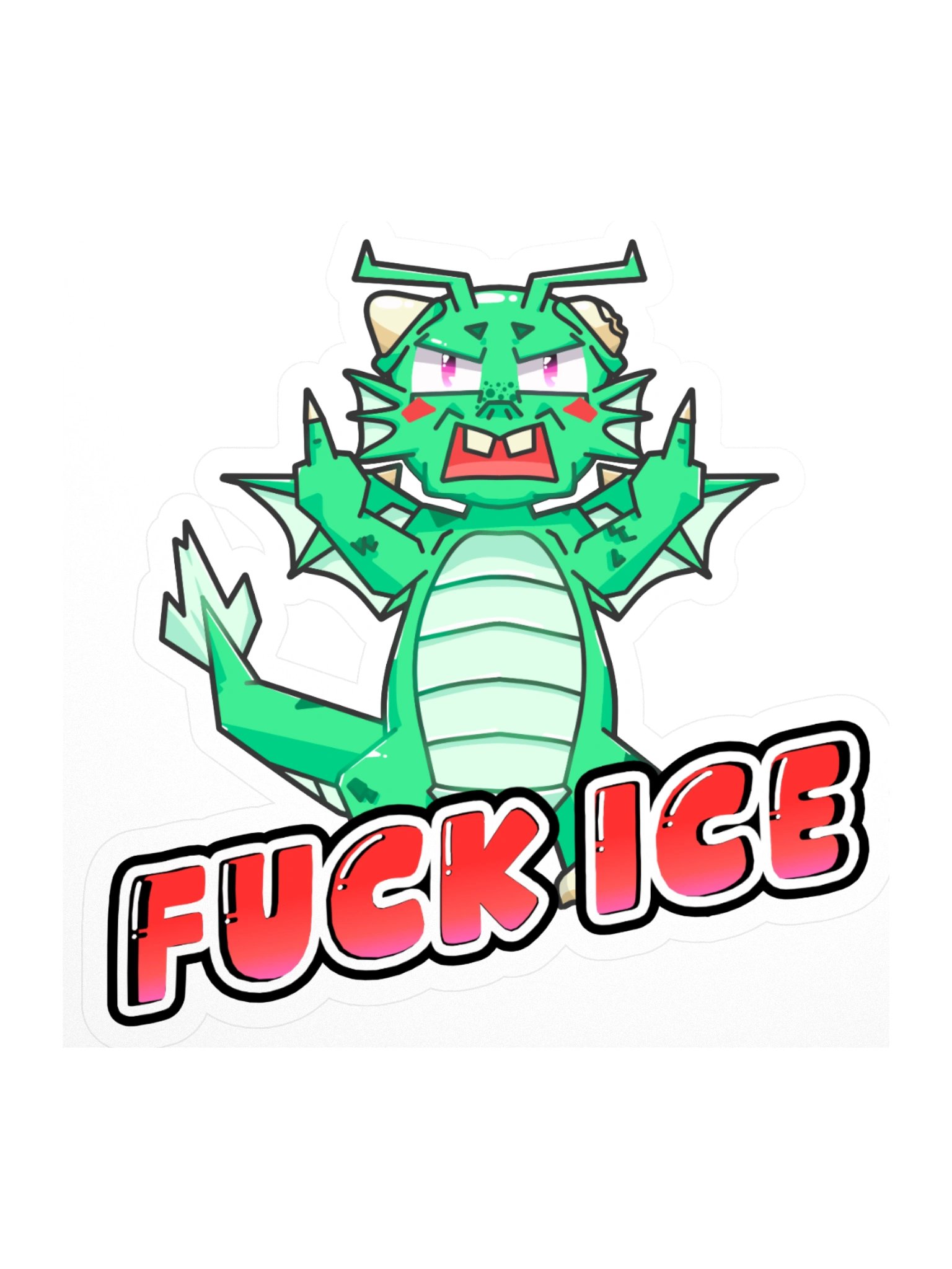 F**K ICE Sticker product image (1)