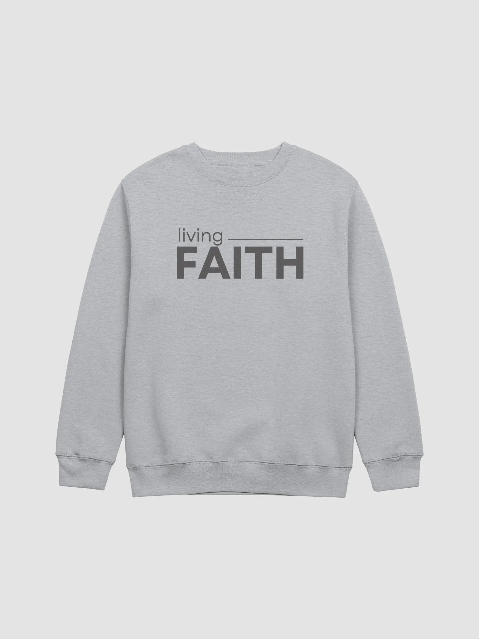 Living FAITH Premium Crewneck Sweatshirt product image (2)
