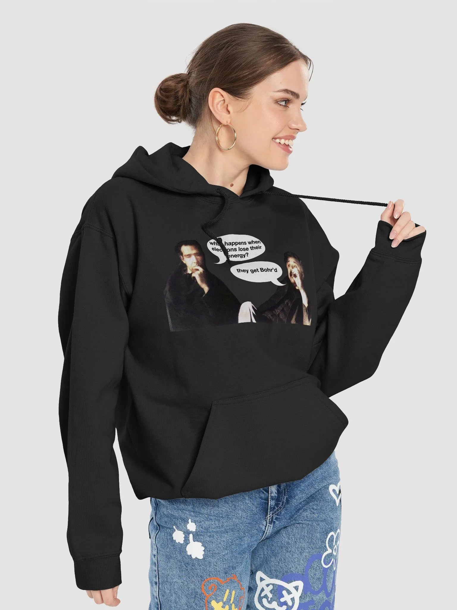 Bohr + Einstein Hoodie product image (7)