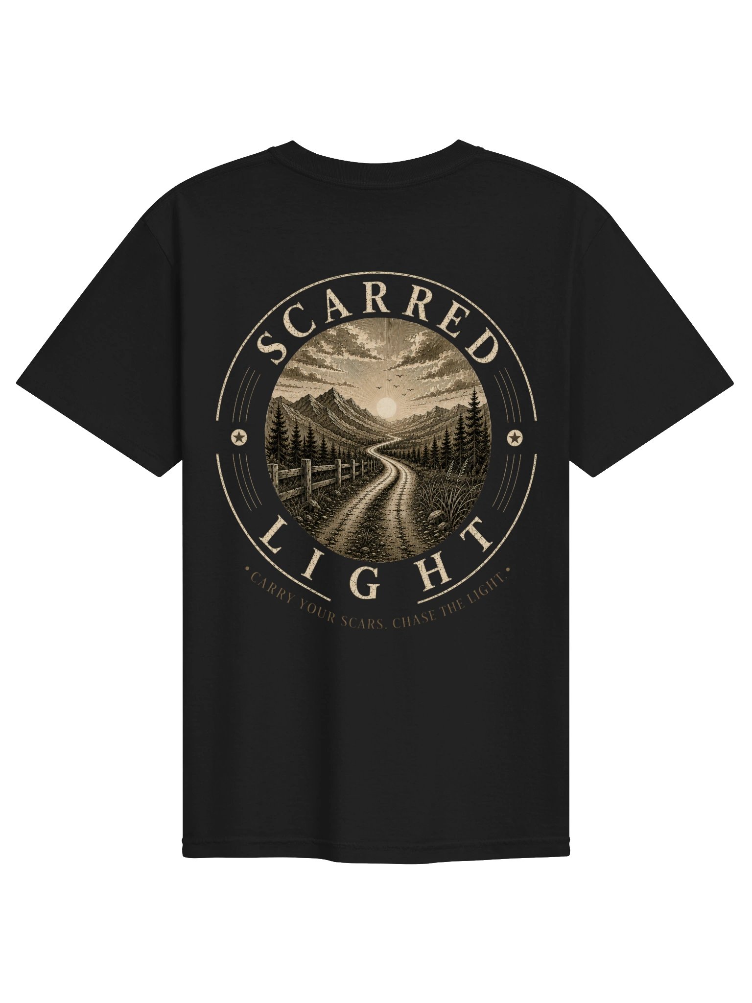 The Scarred Light Comfort Colors Garment-Dyed Heavyweight T-Shirt product image (4)