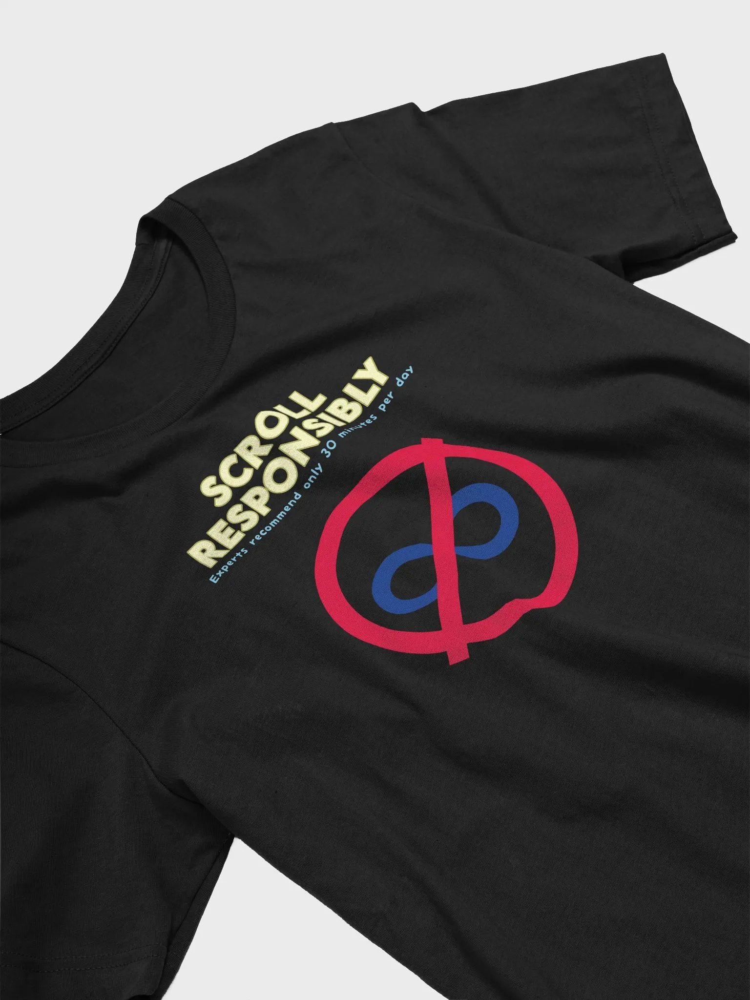 Funny Doomscrolling Shirt - Scroll Responsibly Social Media Humor Tee product image (2)