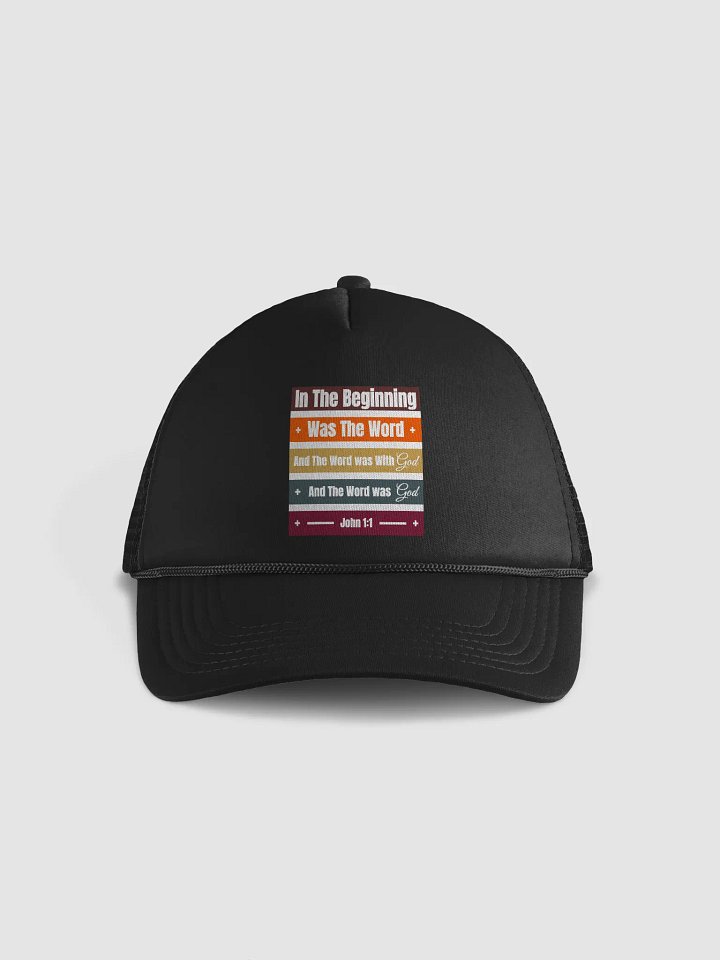 Divine Words Foam Trucker Hat product image (3)