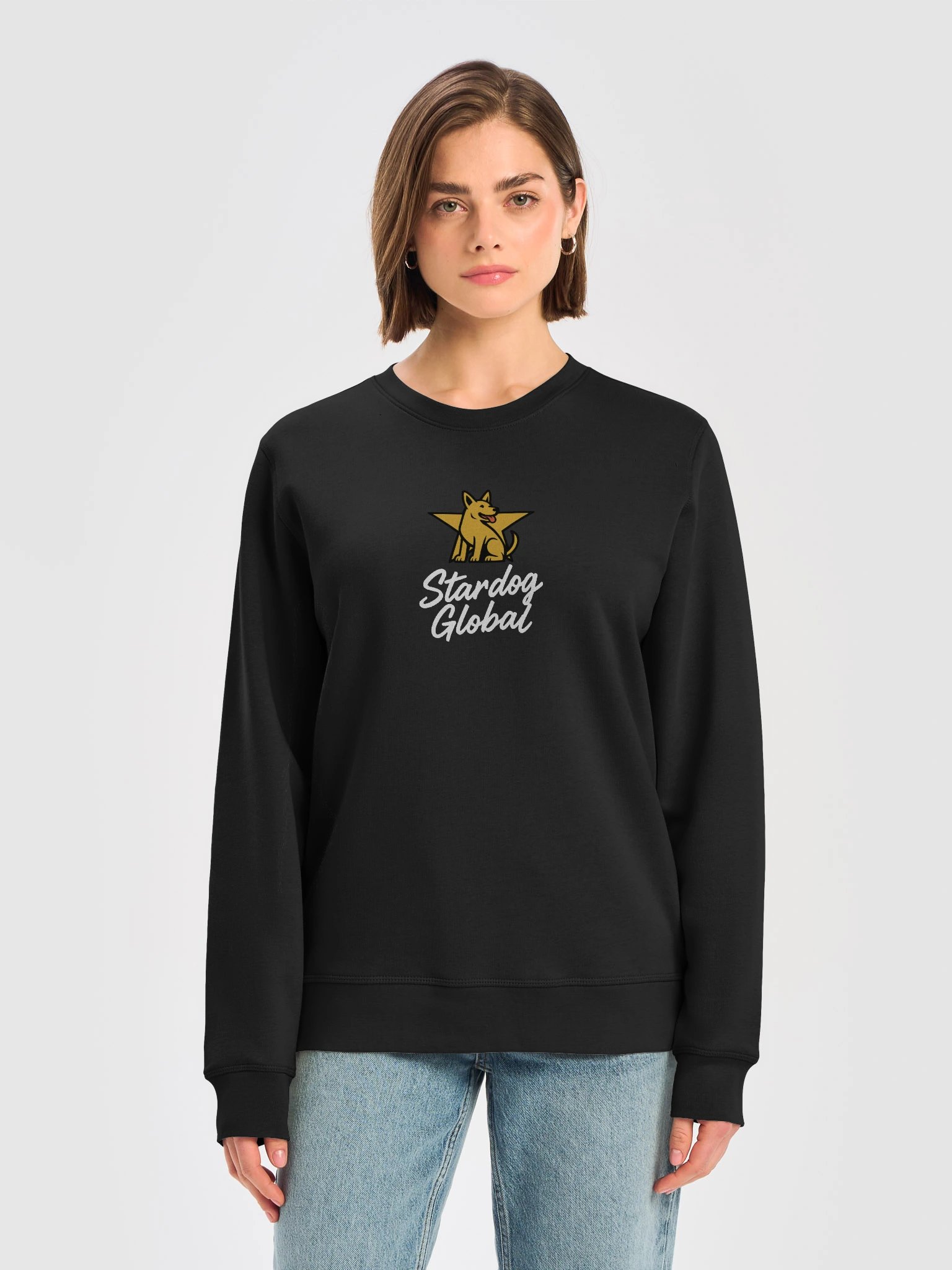 Starry Pup Unisex Organic Sweatshirt product image (5)