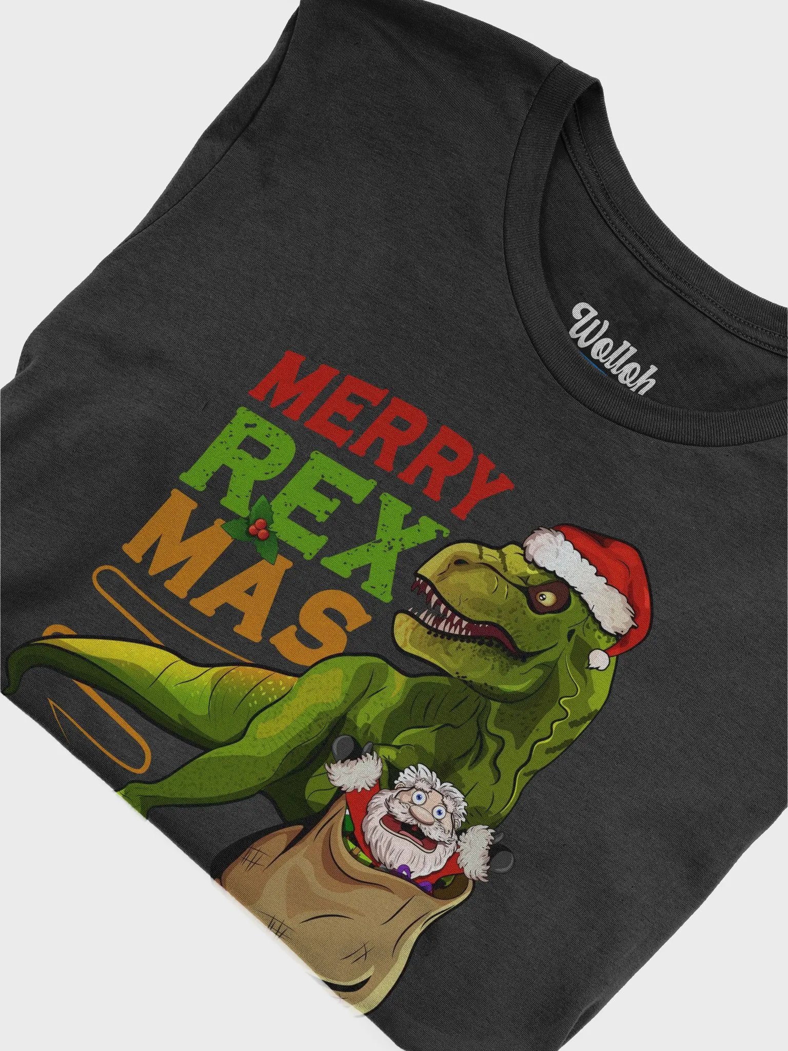Merry Rex-Mas – Funny Christmas T-Rex T-Shirt for Dinosaur Lovers product image (6)