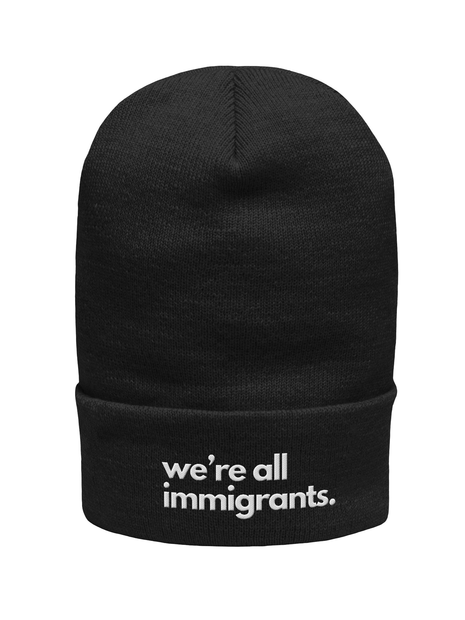 We're All Immigrants beanie product image (3)