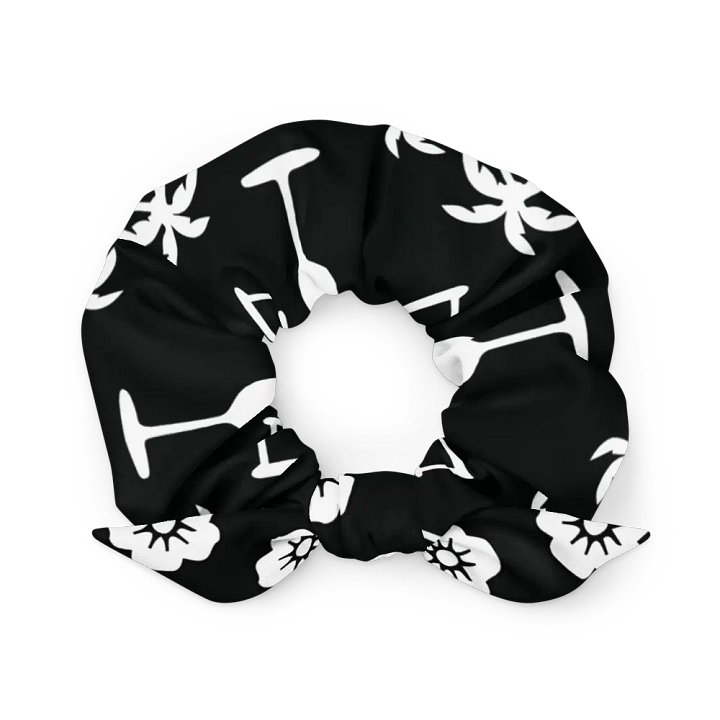 Monochrome Paradise Scrunchie product image (1)