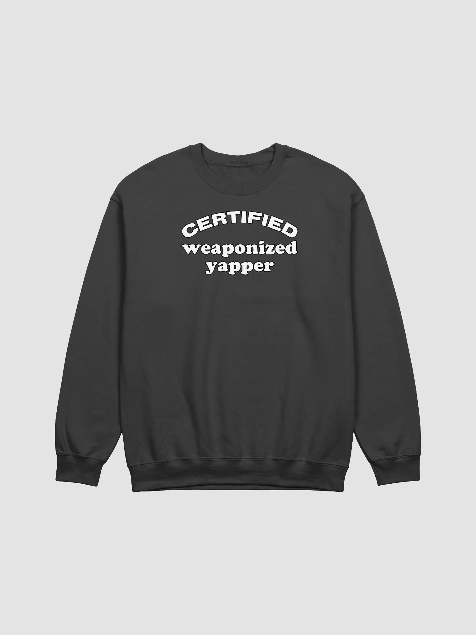 Certified yapper Crewneck product image (1)