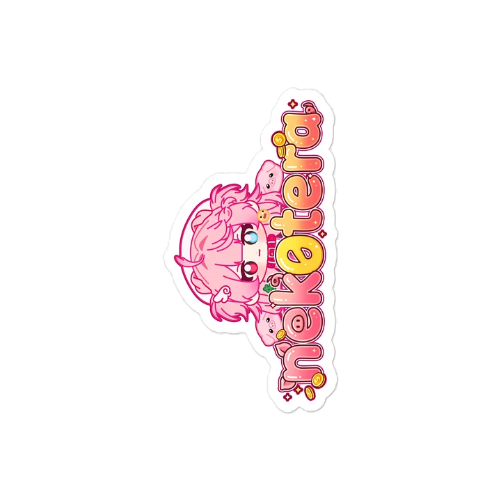 ꒰Sticker Logo 1꒱ ⋯ nek0tera Logo Chibi product image (2)