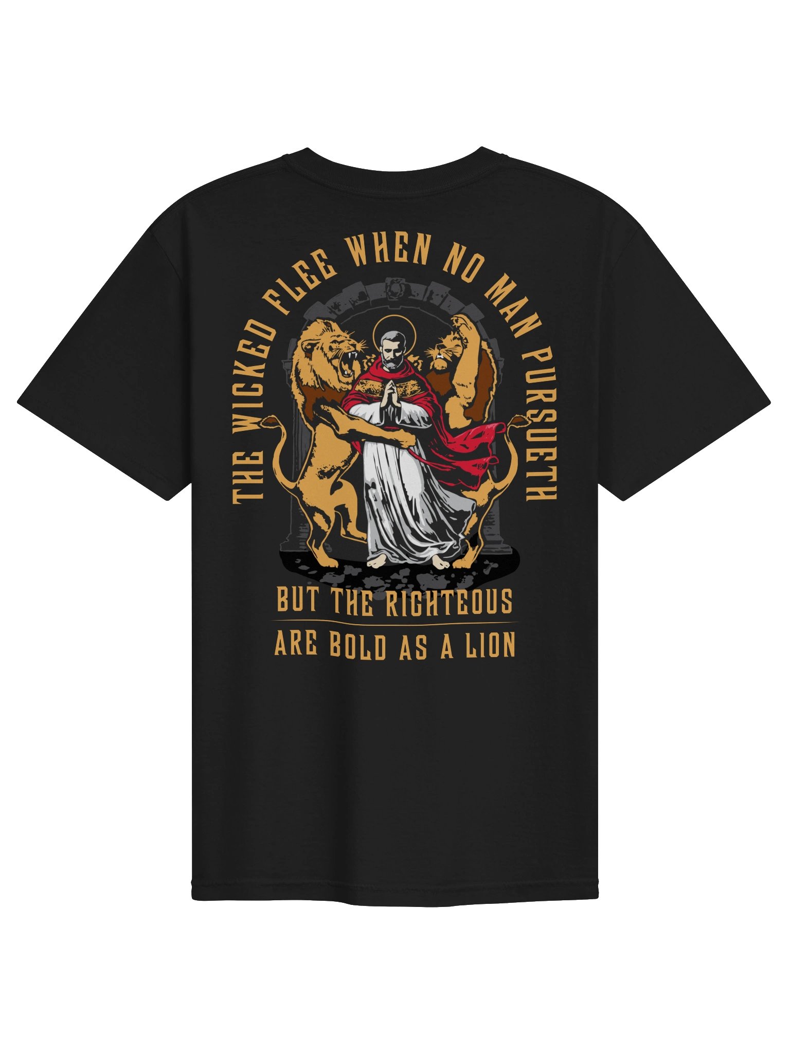 The rigtheous are BOLD as a LION - T-shirt product image (1)