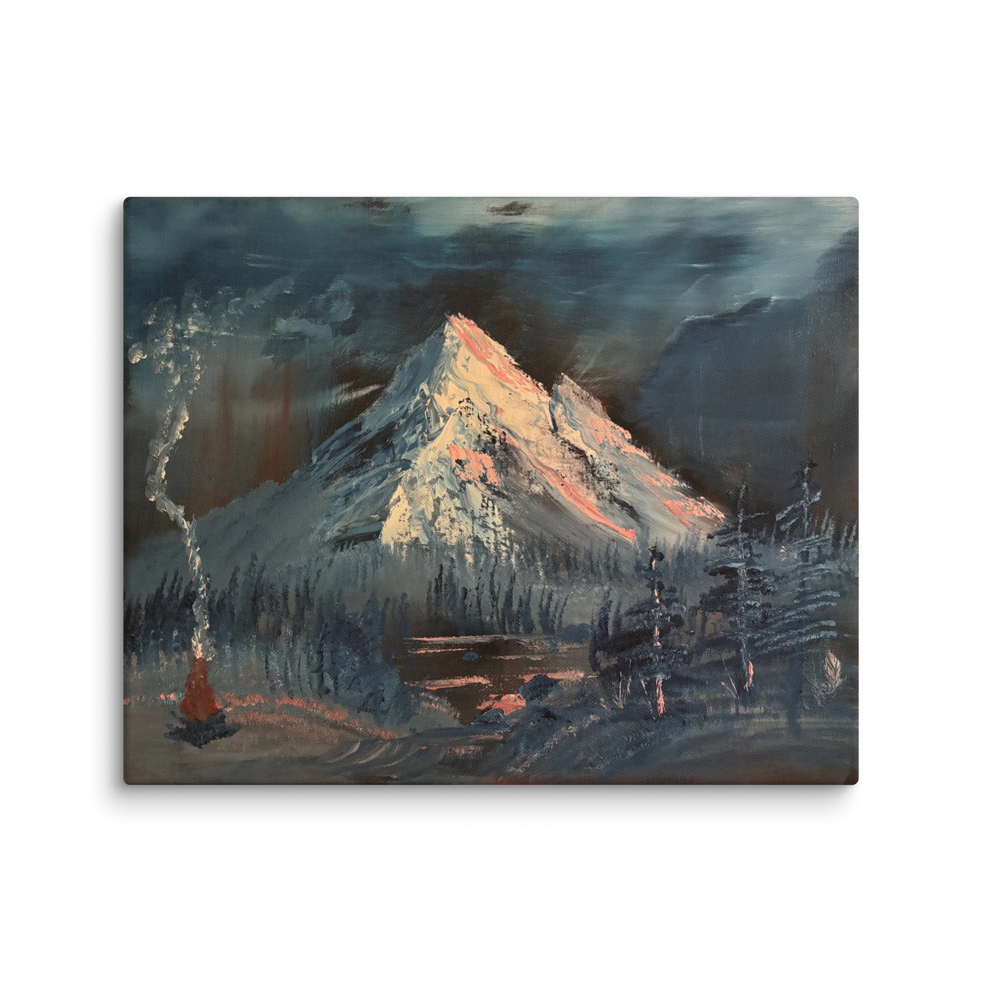 Mountain and Storm Canvas Print product image (1)