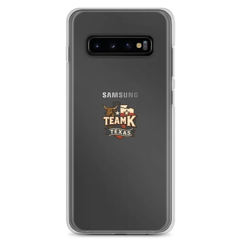 Team K Texas Clear Case for Samsung product image (1)