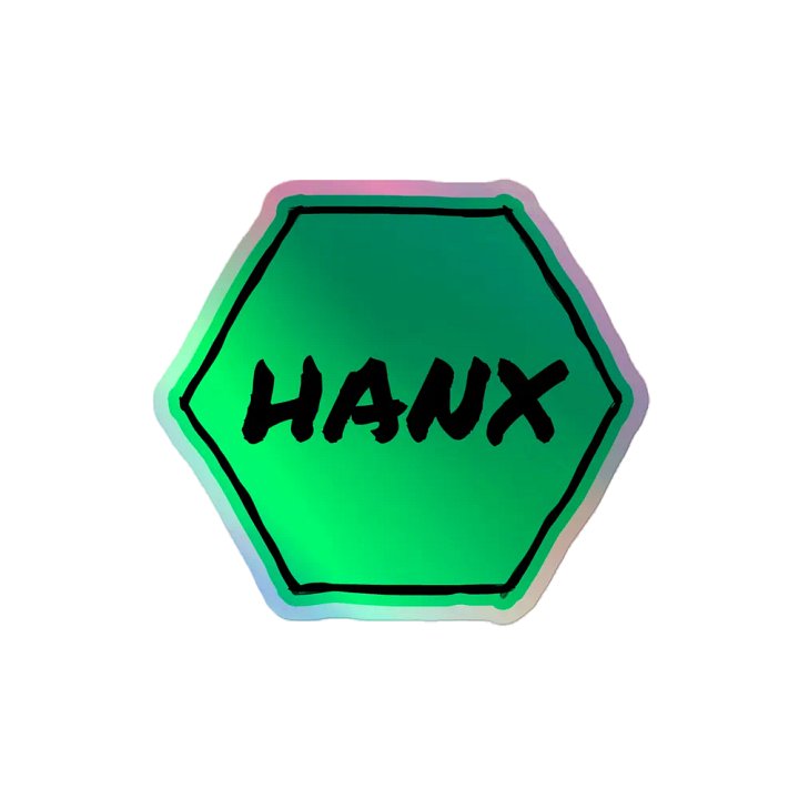 Hanxagon Greenout Holographic Sticker product image (2)