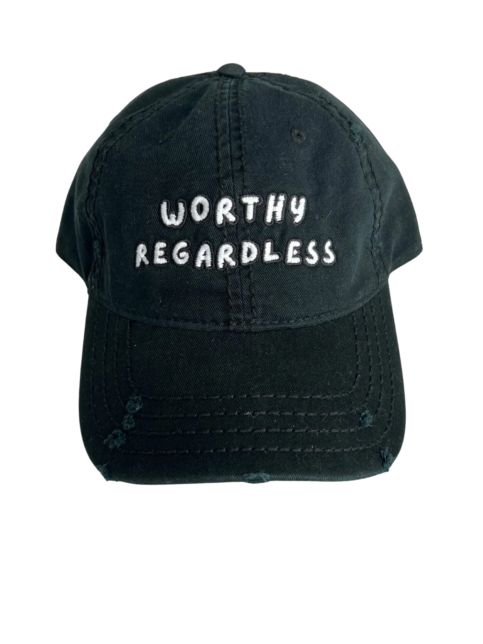 Worthy Regardless Distressed Hat product image (2)
