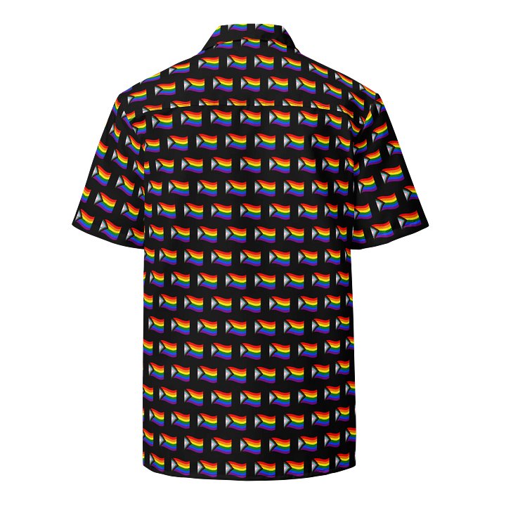 LGBTQIAP2S+ 2025, Rainbow Gay, Button Up Shirt product image (2)