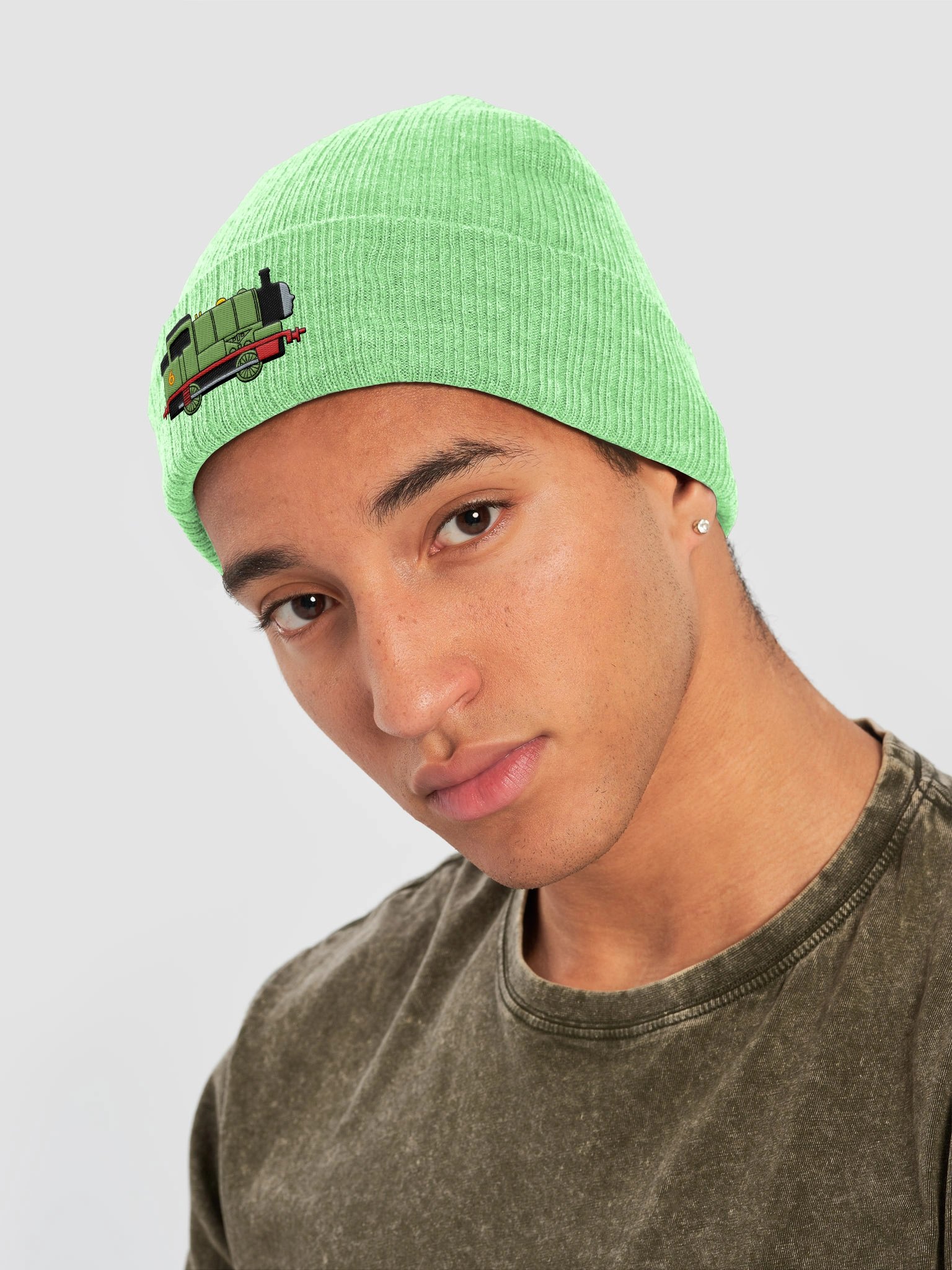 Percy Embroidered Beanie product image (3)
